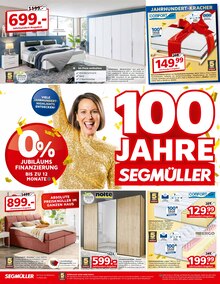 Matratze im Segmüller Prospekt "100 JAHRE SEGMÜLLER" mit 6 Seiten (Mannheim)