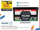 Peinture Premium - TOLLENS en promo chez Castorama Tours à 53,90 €