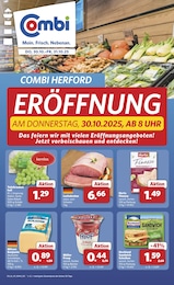 Aktueller combi Supermarkt Prospekt für Herford 30.10.2025 - 31.10.2025 combi Prospekt für Herford mit 4 Seiten