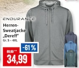 Herren-Sweatjacke Dereff Angebote von Endurance bei Kaufhaus Stolz Kiel für 34,99 €