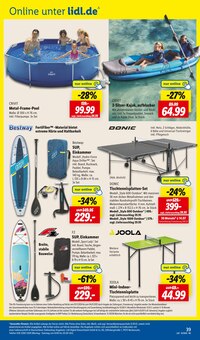 Tischtennisplatte im aktuellen Lidl Prospekt (Mönchengladbach) Tischtennisplatte im Lidl Prospekt "LIDL LOHNT SICH" mit 63 Seiten (Mönchengladbach)