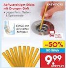 Abflussreiniger-Sticks mit Orangen-Duft Angebote von EASYmaxx bei Netto Marken-Discount Fulda für 9,99 €