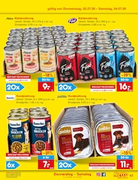 Netto Marken-Discount Katzenfutter im Prospekt 