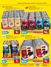 Katzenfutter im Netto Marken-Discount Prospekt "Aktuelle Angebote" mit 70 Seiten (München)