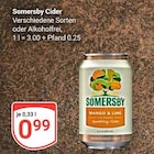 Mango & Lime im Angebot bei GLOBUS in Salzgitter Mango & Lime Angebote von Somersby bei GLOBUS Salzgitter für 0,99 €