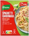Aktuelles Fix Spaghetti Carbonara Angebot bei REWE in Salzgitter ab 0,49 €