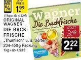 Die Backfrische Thunfisch Angebote von Wagner bei E center Düsseldorf für 1,99 €