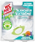 Déo Clip Blancheur Extrême Energy - WC Net en promo chez Colruyt Belfort à 1,32 €