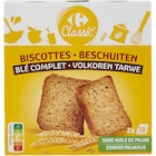 Biscottes - CARREFOUR CLASSIC' à 1,59 € dans le catalogue Carrefour