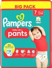 Baby Pants Baby Dry Gr.7 Extra Large (17+kg), Big Pack Angebote von Pampers bei dm-drogerie markt Schwäbisch Gmünd für 16,95 €