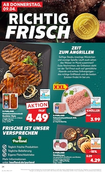Steak im Kaufland Prospekt "KNÜLLER" mit 70 Seiten (Lübeck)