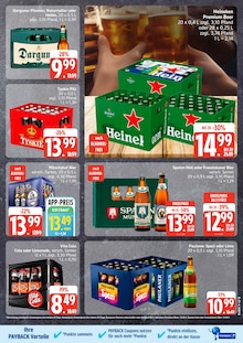 Bier im EDEKA Prospekt "Top Angebote" mit 29 Seiten (Rostock)