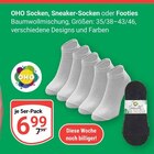Socken, Sneaker-Socken oder Footies im Angebot bei GLOBUS in Kaiserslautern Socken, Sneaker-Socken oder Footies Angebote von OHO bei GLOBUS Kaiserslautern für 6,99 €