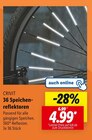 36 Speichenreflektoren im Angebot bei Lidl in Cuxhaven 36 Speichenreflektoren Angebote von CRIVIT bei Lidl Cuxhaven für 4,99 €