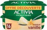 Promo Yaourt aux probiotiques en offre découverte saveur vanille à 3,52 € dans le catalogue Intermarché à Saugon