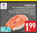 Lachssteak Angebote von Fischer Glück bei EDEKA Marl für 1,99 €