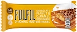 Chocolate Peanut & Caramel Geschmack Vitamin & Protein Riegel von Fulfil für 1,49 € bei REWE im Angebot Chocolate Peanut & Caramel Geschmack Vitamin & Protein Riegel von Fulfil im aktuellen REWE Prospekt