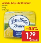 Butter im Angebot bei Netto Marken-Discount in Aurich Butter Angebote von Landliebe bei Netto Marken-Discount Aurich für 1,79 €