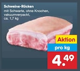 Schweine-Rücken bei Netto Marken-Discount im Welsleben Prospekt für 4,49 €
