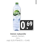Aktuelle Volvic Angebote bei Hieber in Lörrach Aktuelles naturelle Angebot bei Hieber in Lörrach ab 0,69 €