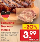 Aktuelle Grillfleisch Angebote bei Netto Marken-Discount in Dresden Aktuelles Schweine-Nackensteaks Angebot bei Netto Marken-Discount in Dresden ab 3,99 €