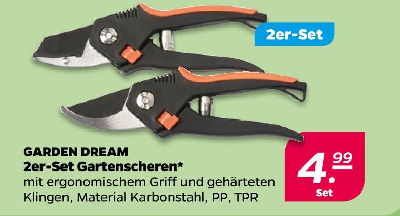 2er-Set Gartenscheren