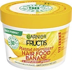 Masque cheveux banana Hairfood Fructis - GARNIER dans le catalogue Casino Supermarchés
