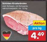 Aktuelles Schinken-Krustenbraten Angebot bei Netto Marken-Discount in Mannheim ab 4,49 €