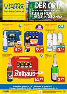 Netto Marken-Discount Prospekt DER ORT, AN DEM DU IMMER AUSGEZEICHNETE PREISE FINDEST. mit  Seiten in Bad Dürrheim und Umgebung