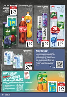 Coca Cola im EDEKA Prospekt "Aktuelle Angebote" mit 24 Seiten (Siegburg)