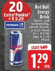 Energy Drink im Angebot bei EDEKA in Aachen Energy Drink Angebote von Red Bull bei EDEKA Aachen für 1,29 €