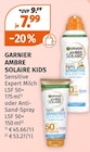 Sensitive Expert Milch oder Anti-Sand-Spray Angebote von GARNIER AMBRE SOLAIRE KIDS bei Müller München für 7,99 €