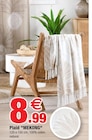 Plaid Mekong - Bazarland à Pau Plaid Mekong en promo chez Bazarland Pau à 8,99 €