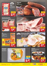 Netto Marken-Discount Currywurst im Prospekt 