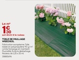 Promo Toile de paillage à 1,30 € dans le catalogue Gedimat à Peyrehorade