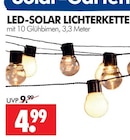 LED-SOLAR-LICHTERKETTE Angebote bei Wreesmann Stendal für 4,99 €