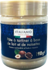 Pâte à tartiner à base de lait et de noisettes - ITALIAMO à 1,55 € dans le catalogue Lidl
