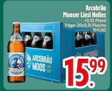 Mooser Liesl Helles im Angebot bei EDEKA in Bobingen Mooser Liesl Helles Angebote von Arcobräu bei EDEKA Bobingen für 15,99 €