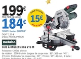 Promo Scie à onglets KGS 216 M à 184,00 € dans le catalogue E.Leclerc à Montataire