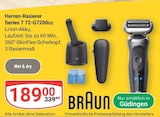 Aktuelle Rasierer Angebote bei GLOBUS in Leipzig Aktuelles Herren-Rasierer Series 7 72-G7200cc Angebot bei GLOBUS in Leipzig ab 189,00 €