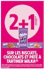 2+1 offert sur les biscuits, chocolats et pâte à tartiner milka à Intermarché dans Avensan