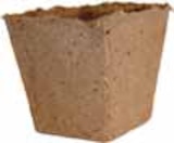 Lot de 20 godets biodegradable carre 8x8cm dans le catalogue Intermarché