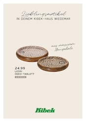 Aktueller Kibek Prospekt mit Deko, "DEIN KIBEK-HAUS WIEDEMAR ", Seite 19