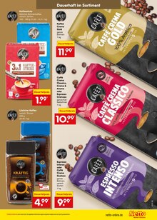 Kaffee im aktuellen Netto Marken-Discount Prospekt (Velbert) Kaffee im Netto Marken-Discount Prospekt "Aktuelle Angebote" mit 70 Seiten (Velbert)