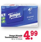 Aktuelles Klassik Taschentücher XXL Angebot bei E center in Karlsruhe ab 4,99 €