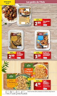 Promo Poulet surgelé dans le catalogue Lidl du moment à la page 18