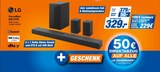 Soundbar DS70TR von LG für 329,00 € bei expert im Angebot Soundbar DS70TR von LG im aktuellen expert Prospekt