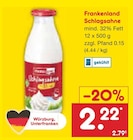 Schlagsahne bei Netto Marken-Discount im Veitshöchheim Prospekt für 2,22 €