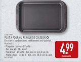 PLAT À FOUR OU PLAQUE DE CUISSON - CROFTON - Aldi à Albi PLAT À FOUR OU PLAQUE DE CUISSON - CROFTON en promo chez Aldi Albi à 4,99 €