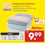 Frottee Spannbettlaken bei Netto Marken-Discount im Prospekt "" für 9,99 €